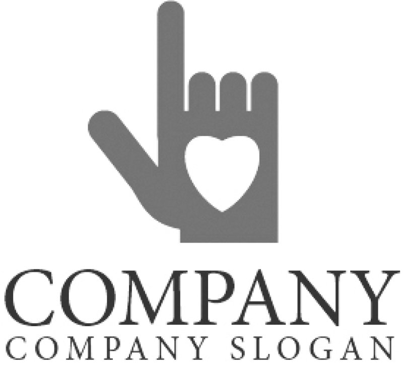 画像4: 手・ハート・一番・上昇・ロゴ・マークデザイン480 (4)