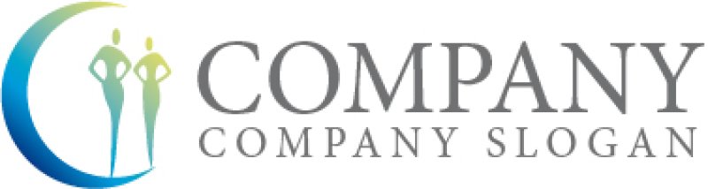 画像5: 月・人・ 二人・ロゴ・マークデザイン481 (5)