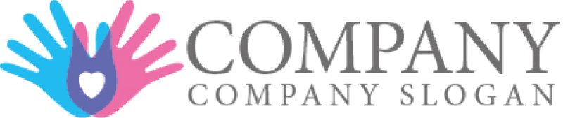 画像5: 手・協力・ ハート・信頼・ロゴ・マークデザイン487 (5)