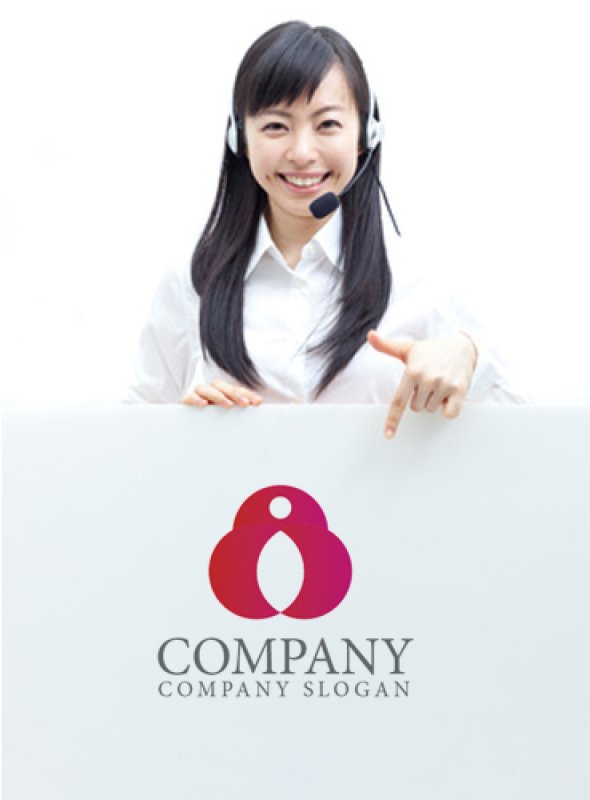 画像3: 輪・i・人・雲・ロゴ・マークデザイン496 (3)