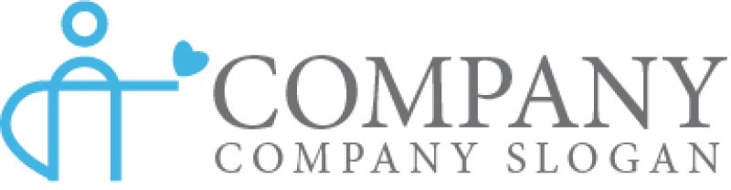 画像6: 人・ハート・贈り物・ロゴ・マークデザイン527 (6)