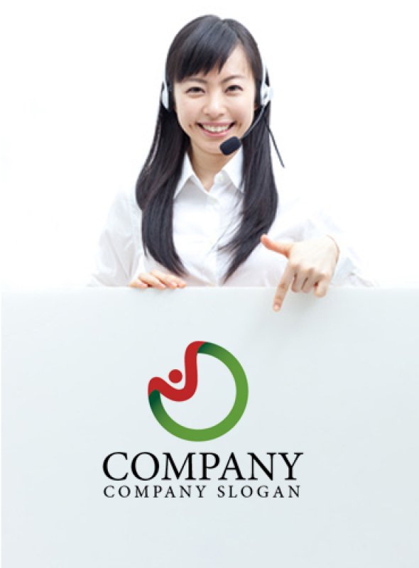 画像3: 人・輪・よろこび・ロゴ・マークデザイン533 (3)