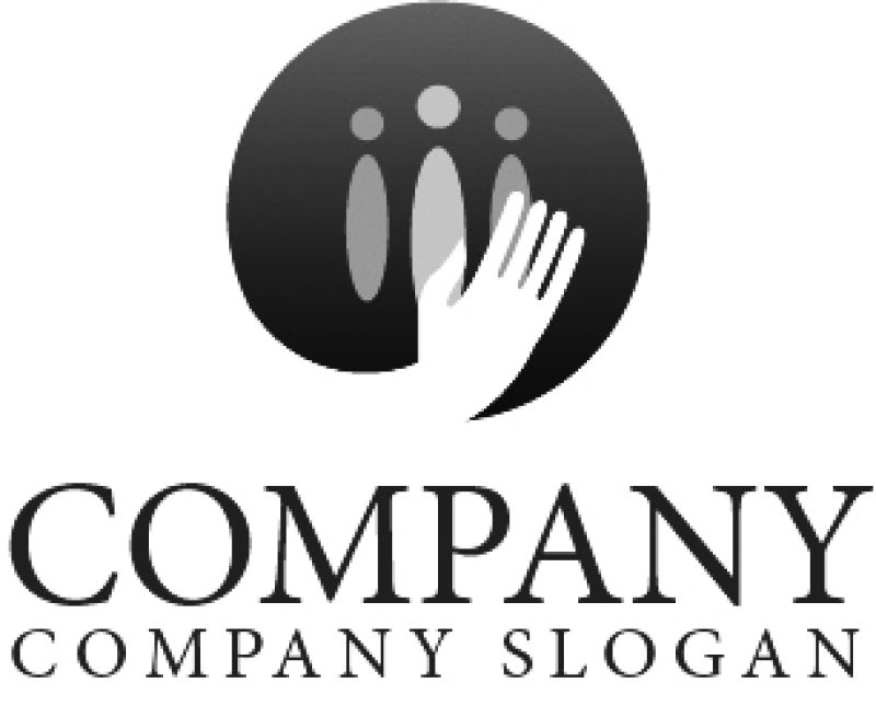 画像4: 人・保護・家族・ロゴ・マークデザイン539 (4)