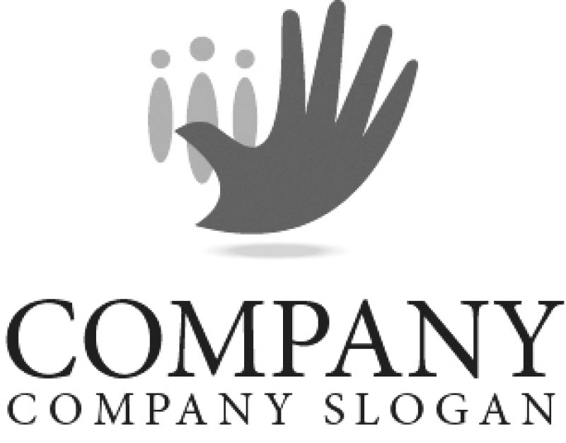 画像4: 人・手・保護・ロゴ・マークデザイン540 (4)