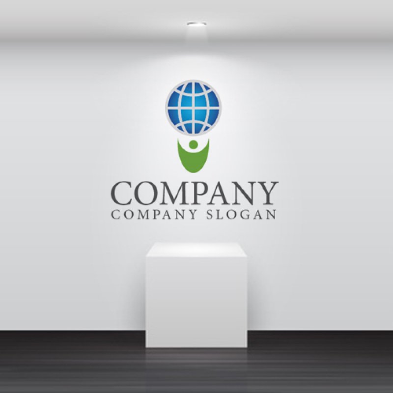 画像2: 人・地球・信頼・ロゴ・マークデザイン550 (2)