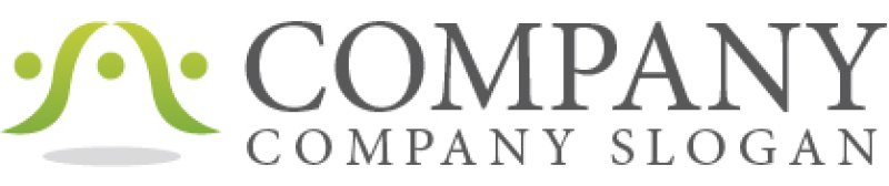 画像5: 人・A・協力・橋・ロゴ・マークデザイン566 (5)