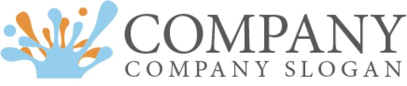 画像5: 喜び・人・しぶき・ロゴ・マークデザイン571 (5)