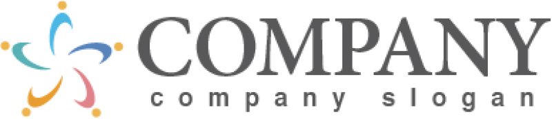 画像5: 人・回転・輪・仲間・花・星・ロゴ・マークデザイン620 (5)