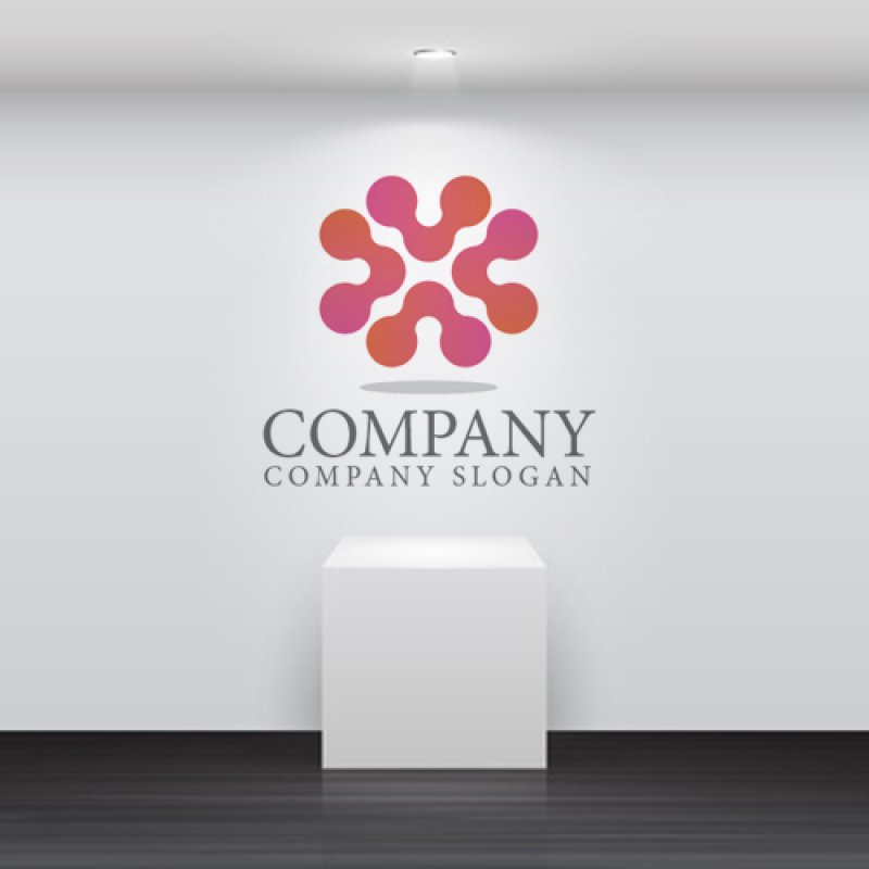 画像2: 人・花・集合・ロゴ・マークデザイン627 (2)