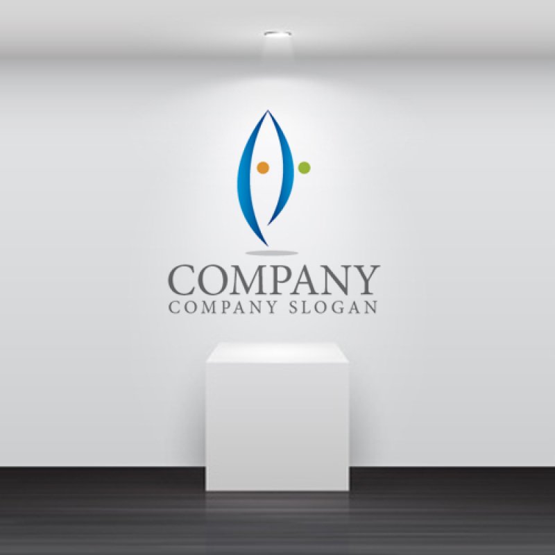 画像2: 人・ハイタッチ・上昇・協力・ロゴ・マークデザイン641 (2)