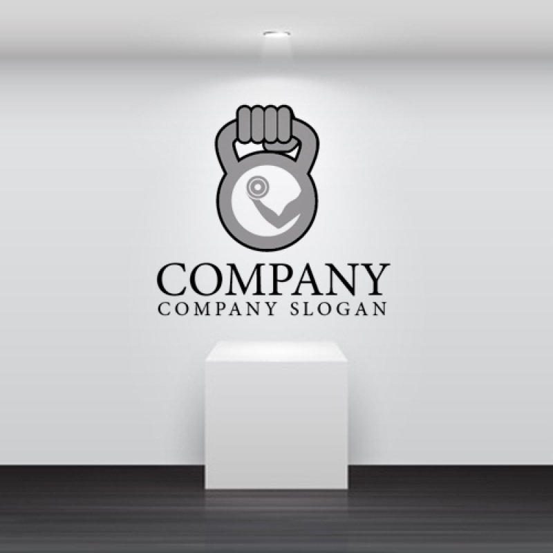 画像2: トレーニング・フィットネス・手・ロゴ・マークデザイン646 (2)