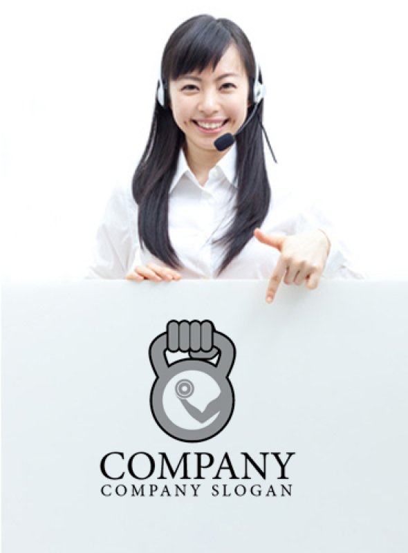 画像3: トレーニング・フィットネス・手・ロゴ・マークデザイン646 (3)