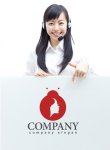 画像3: 顔・てんとう虫・輪・ロゴ・マークデザイン672 (3)