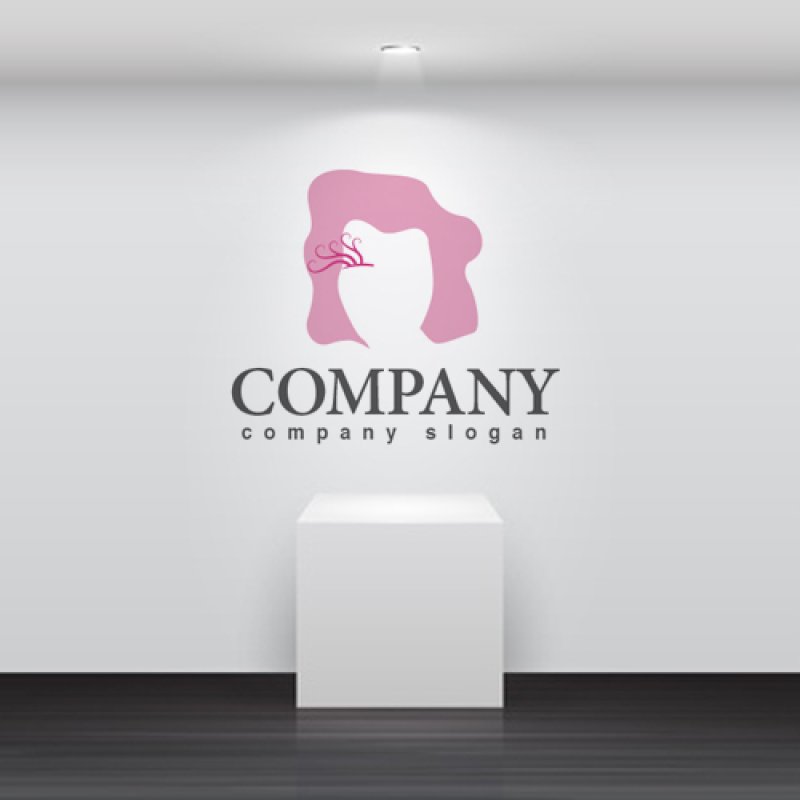 画像2: 顔・まつげ・人・髪・ロゴ・マークデザイン674 (2)