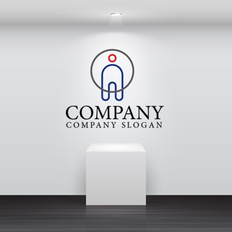 画像2: 人・A・輪・線・ロゴ・マークデザイン696 (2)