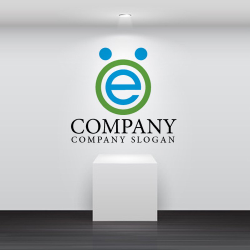 画像2: 人・e・共有・輪・ロゴ・マークデザイン718 (2)