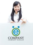 画像3: 人・e・共有・輪・ロゴ・マークデザイン718 (3)