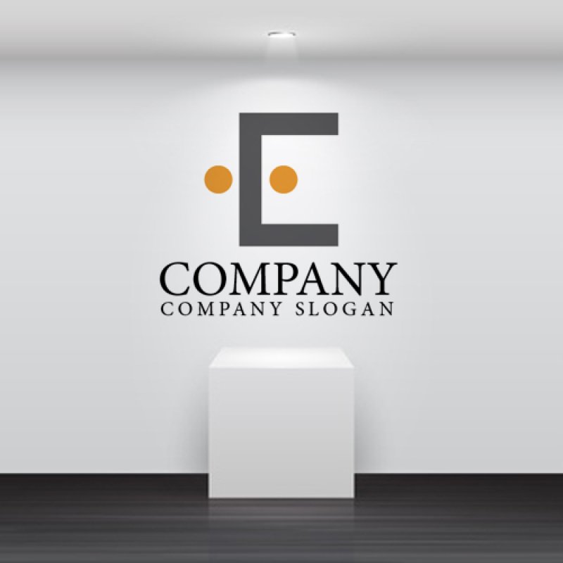 画像2: 人・E・ドア・顔・ロゴ・マークデザイン720 (2)