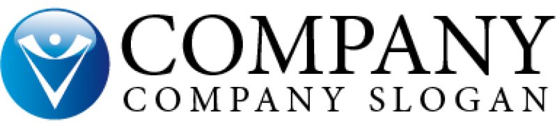 画像5: 人・Y・輪・喜び・グラデーション・ロゴ・マークデザイン724 (5)