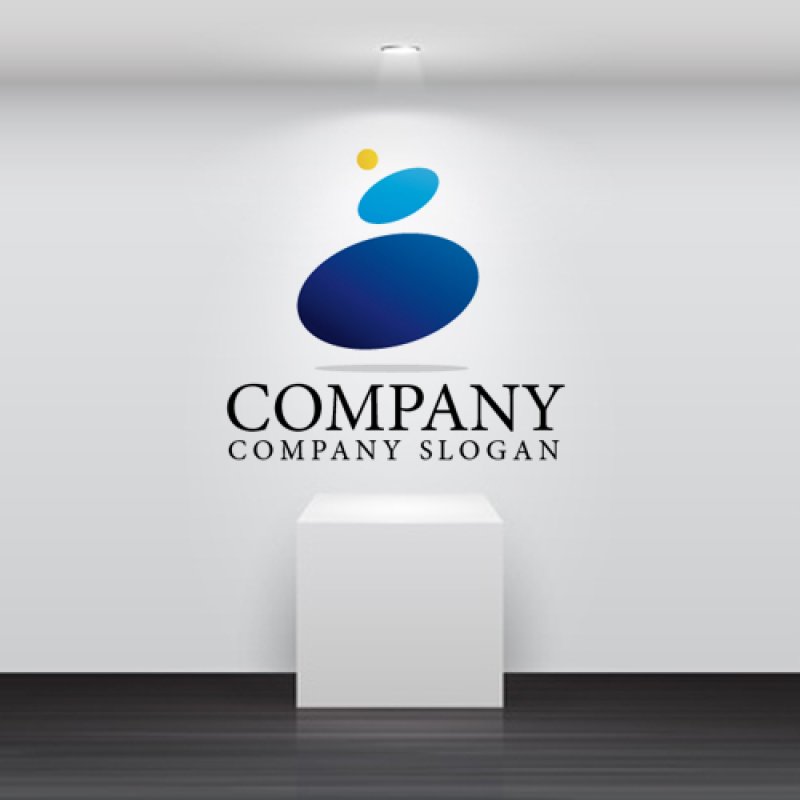 画像2: 石・人・バランス・楕円・グラデーション・ロゴ・マークデザイン726 (2)