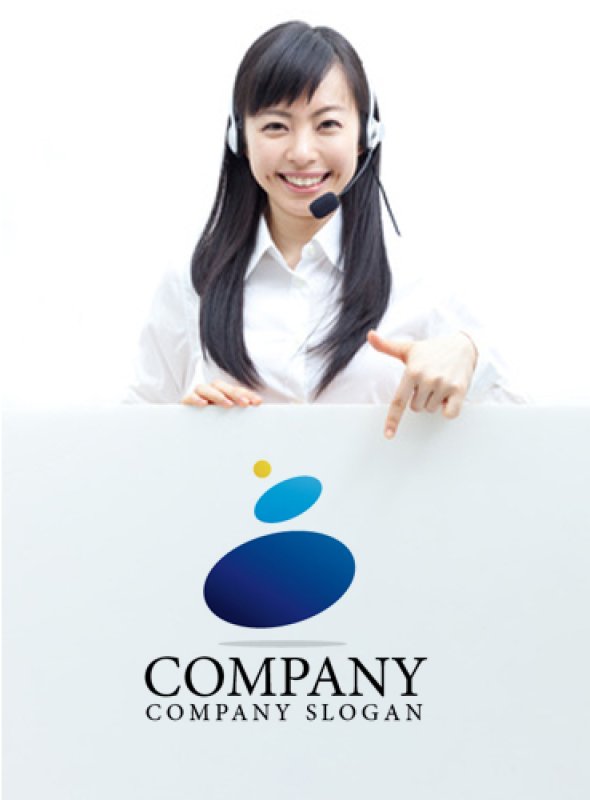 画像3: 石・人・バランス・楕円・グラデーション・ロゴ・マークデザイン726 (3)