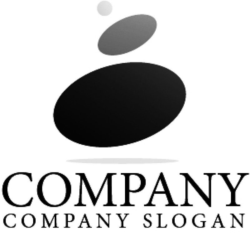 画像4: 石・人・バランス・楕円・グラデーション・ロゴ・マークデザイン726 (4)