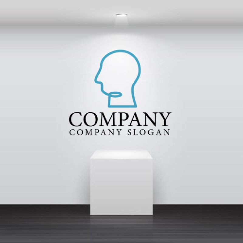 画像2: 人・顔・輪郭・線・ロゴ・マークデザイン730 (2)