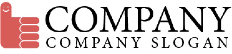 画像5: 人・good・手・親指・ロゴ・マークデザイン743 (5)