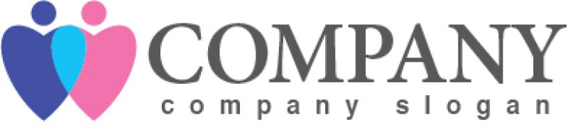 画像5: ハート・人・カップル・ロゴ・マークデザイン768 (5)