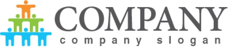 画像5: 人・グループ・ピラミッド・ロゴ・マークデザイン773 (5)