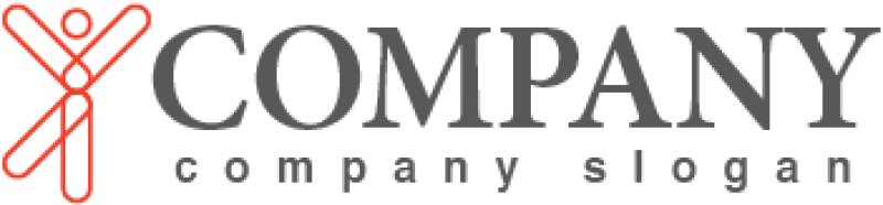 画像5: 人・線・喜び・ロゴ・マークデザイン776 (5)