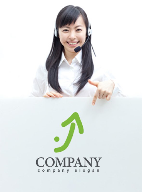 画像3: 人・矢印・線・ロゴ・マークデザイン781 (3)