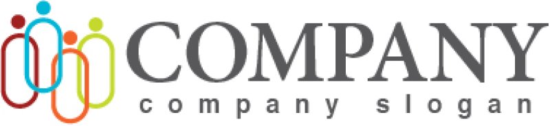 画像5: 人・集合・線・輪・ロゴ・マークデザイン808 (5)