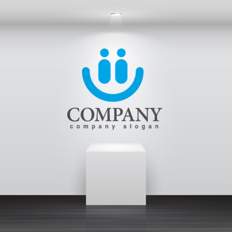 画像2: 人・曲線・共同・ロゴ・マークデザイン809 (2)