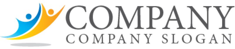 画像5: 人・パートナー・協力・上昇・ロゴ・マークデザイン815 (5)