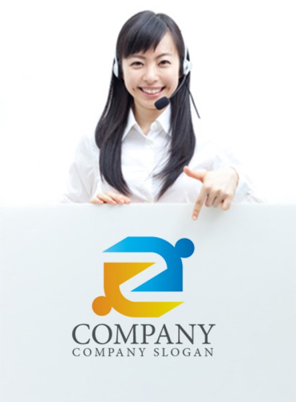 画像3: 人・パズル・協力・ロゴ・マークデザイン818 (3)