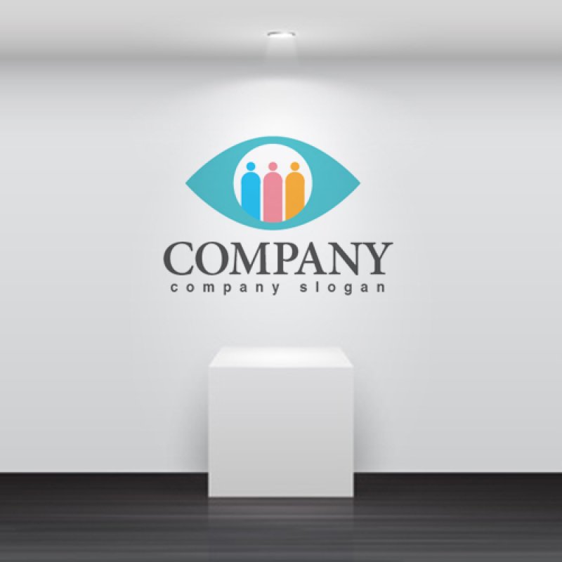 画像2: 人・目・集合・ロゴ・マークデザイン824 (2)