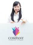 画像3: 人・集合・協力・船・ロゴ・マークデザイン846 (3)
