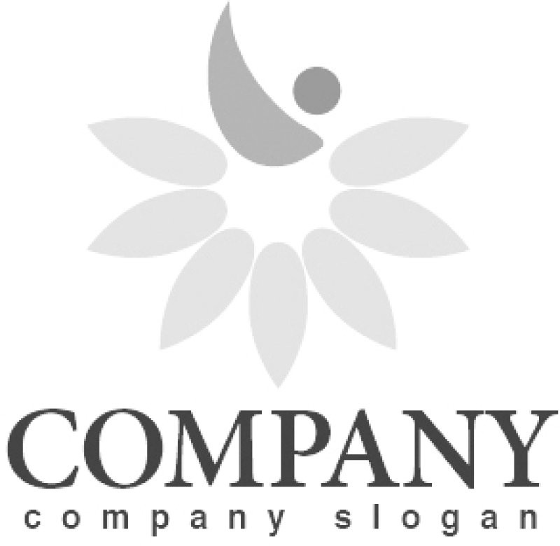 画像4: 人・花・曲線・ロゴ・マークデザイン867 (4)