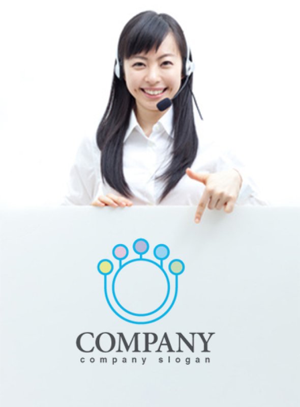 画像3: 人・輪・会議・テーブル・ロゴ・マークデザイン886 (3)