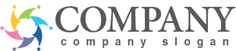 画像5: 人・星・回転・ロゴ・マークデザイン890 (5)