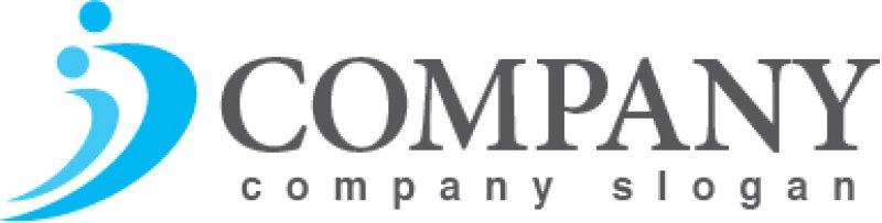 画像5: 人・曲線・ペア・協力・ロゴ・マークデザイン901 (5)