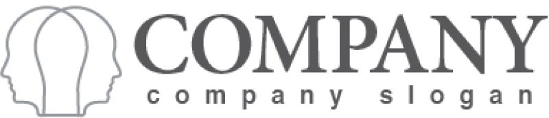 画像5: 輪郭・人・顔・ロゴ・マークデザイン908 (5)