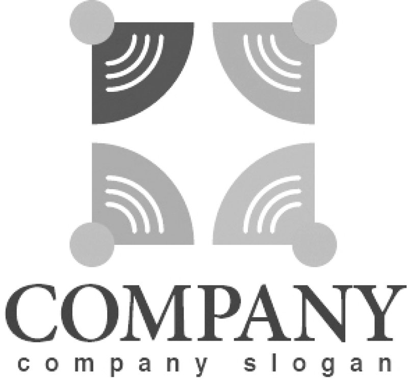 画像4: 人・四角・ネットワーク・発信・ロゴ・マークデザイン912 (4)