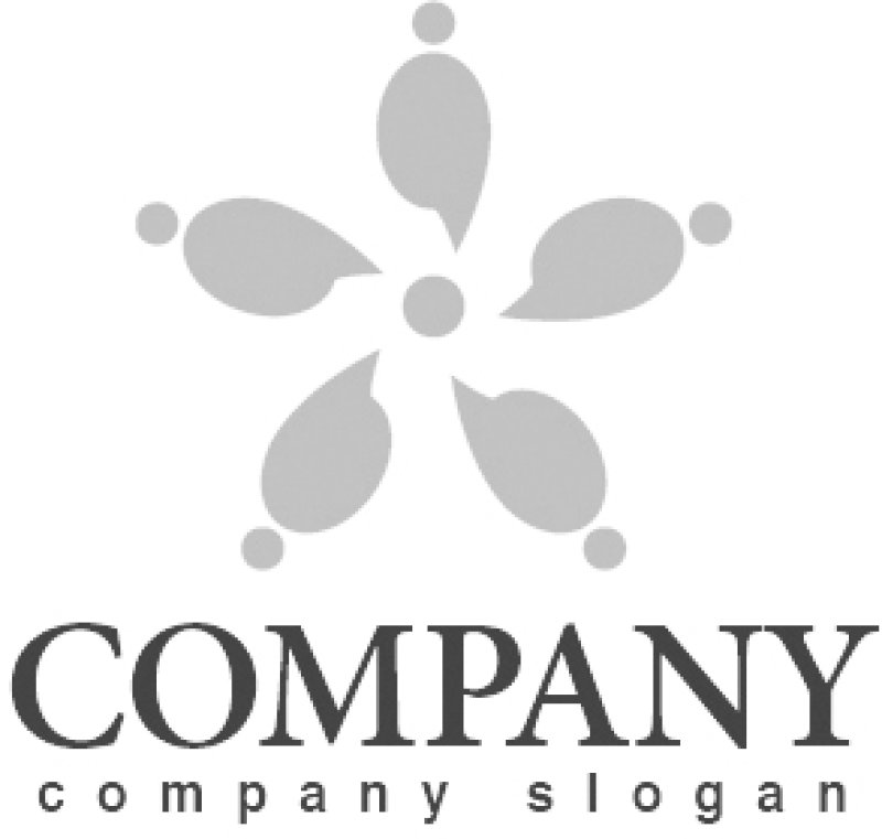 画像4: 人・花・スクリュー・輪・ロゴ・マークデザイン913 (4)