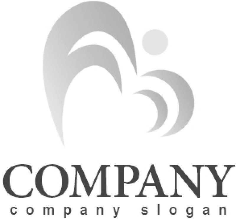 画像4: 人・曲線・ハート・グラデーション・ロゴ・マークデザイン914 (4)