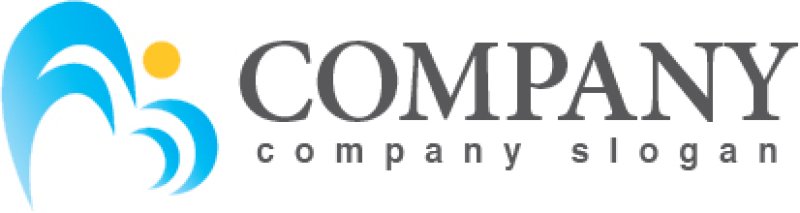 画像5: 人・曲線・ハート・グラデーション・ロゴ・マークデザイン914 (5)