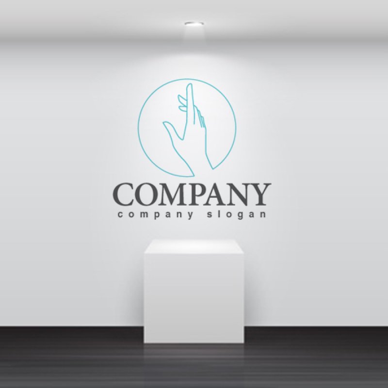 画像2: 人・手・輪・線・ロゴ・マークデザイン922 (2)