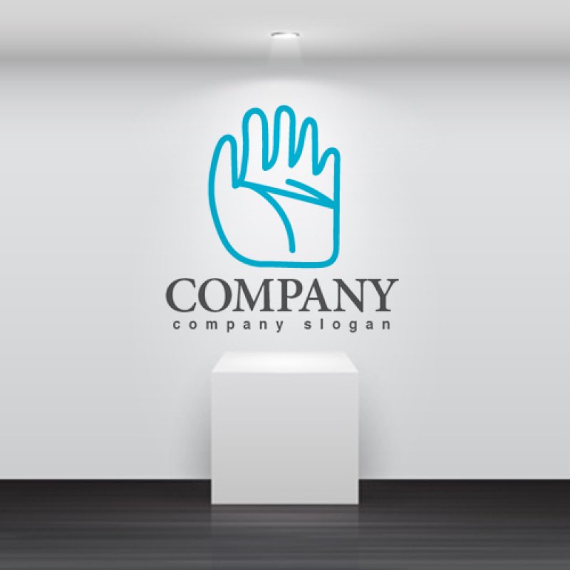 画像2: 手相・手・線・ロゴ・マークデザイン925 (2)