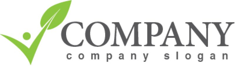 画像5: 人・V・葉・実り・成長・ロゴ・マークデザイン931 (5)